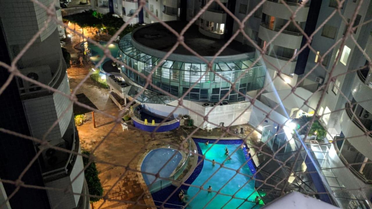 Aguas Da Serra Apart Hotel Rio Quente Dış mekan fotoğraf
